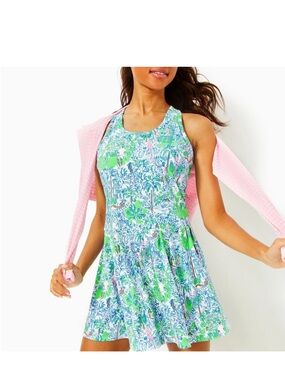 Lilly Pulitzer Luxetic Dress - Lilly loves Punta Cana print